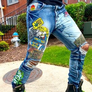 Dope exclusive HIGH TIMES men’s skinny jeans